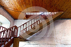 Staircase between first and second floor