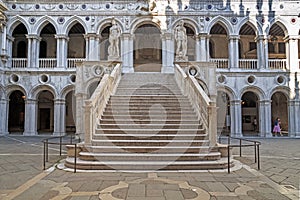 Staircase of the Giants in the Palace of Doges, Venice