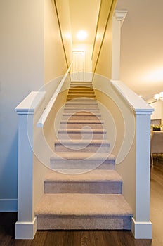 Staircase going upstairs