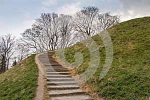 Staircase on a Hill