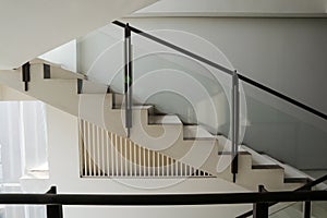 staircase hotel with aesthetically