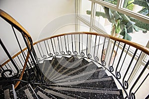 Staircase in the interior