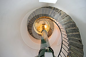 Staircase in lighthouse