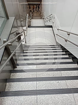 Staircase mrt Bukit Bintang station photo