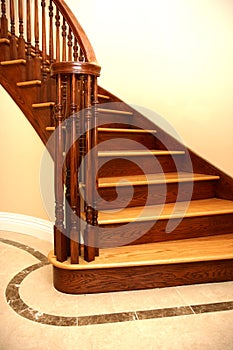 Staircase in new construction home
