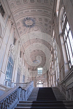 Staircase of Palazzo Madama in Turin