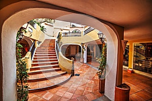 Staircase in Porto Cervo