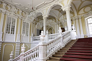 Staircase in Rund?le palace, Latvia