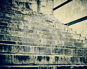 Staircase in Siena.Italia photo