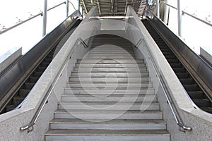 Staircase stairs - down train station BTS