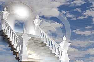 Staircase to Heaven. ase to success.