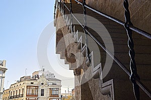 Staircase to the keep photo