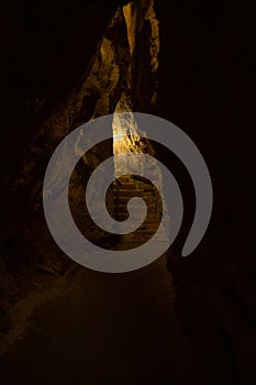 Staircase Tunnel Through Carlsbad Caverns