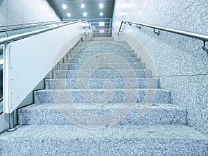 Staircase in underground passage