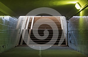 Staircase in the underpass