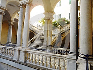 Staircase, University of Genoa, Italy