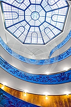 Staircase in the Vatican. Rome