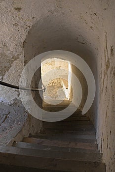 Staircase in a village in Austria