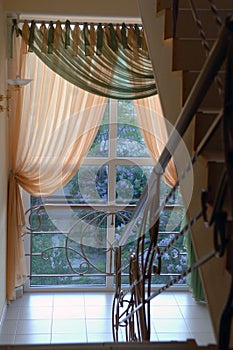 Staircase and the window