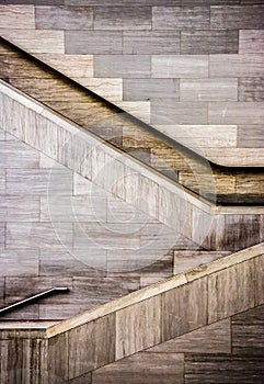 Staircases in the National Museum of the American Indian, in Was