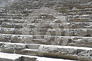 Stairs in a amphitheaters in Side