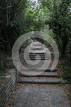 Stairs in Balcik photo