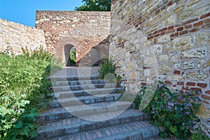 Stairs in Belgrade fortress