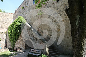 Stairs on Buchlov castle