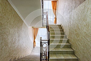Stairs and hallway of the apartment