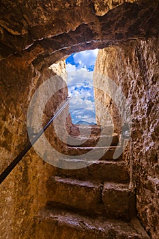 Stairs in Herceg Novi Citadel - Montenegro