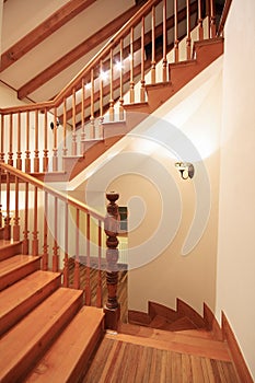 Stairs in a historic building