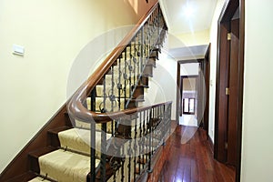 Stairs in a historic building