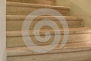 Stairs in a historic Viennese house Austria