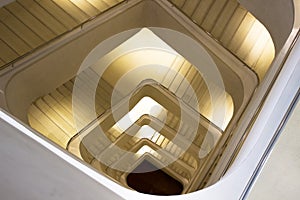 Stairs inside Caixa Forum photo