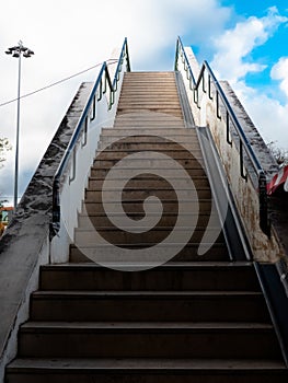 Stairs leading to the sky