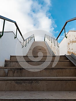 Stairs leading to the sky