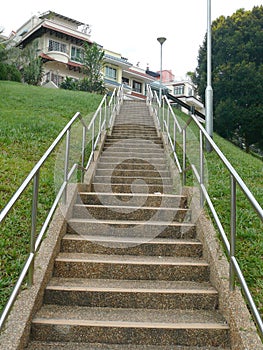 Stairs leading up