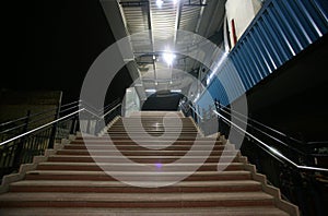 Stairs at metro station, delhi