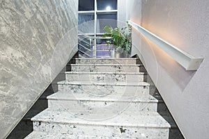 Stairs in a modern elegant building