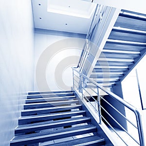 Stairs in the modern house