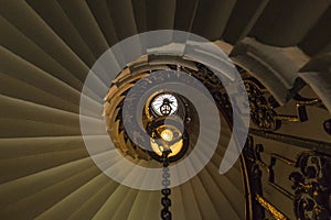 Stairs near the Chapel at the Old Royal Naval College