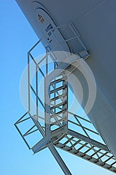 Stairs on Oil rig