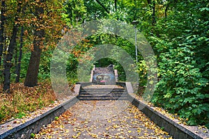 Stairs in the park