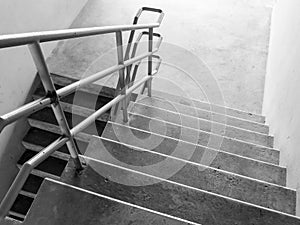 Stairs of the parking