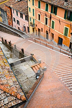 Stairs in Perugia photo