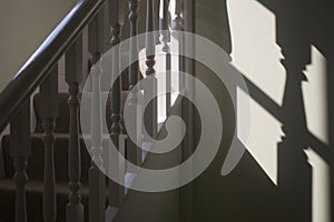 Stairs and Railing with Shadow