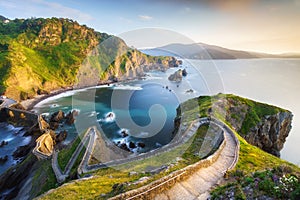 Stairs in San juan de Gaztelugatxe