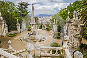 Stairs of the Sanctuary of Our Lady of Remedios in Lamego