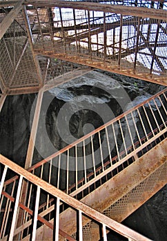 Stairs to Bottom of Box Canyon Falls