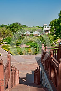 Stairs to the garden